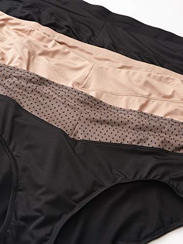 Warner's womens Blissful Benefits No Muffin Top 3 Pack Hipster Panties