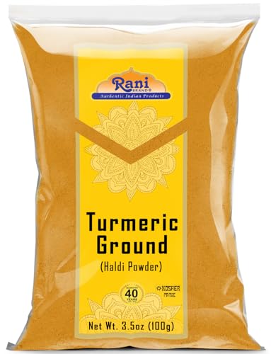 Rani Turmeric (Haldi) Root Whole Spice, Dried 7oz (200g) ~ All Natural | 100% Pure | Vegan | Gluten Friendly | NON-GMO | Kosher | Indian Origin