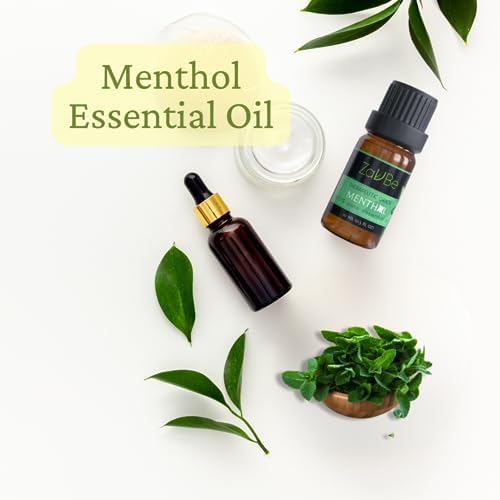 ZAVBE Menthol Breathe Essential Oil Blend 120 ml - Pure, Essential Oil for Diffuser Undiluted, Natural, Therapeutic Grade
