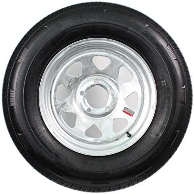 eCustomrim Trailer Tire Rim Assembly ST215/75D14 14 Inch Load Range C 5 Lug | 6 Ply Bias Tire