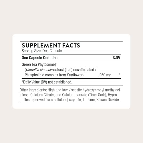 THORNE - Green Tea Phytosome - Provides Antioxidant Support