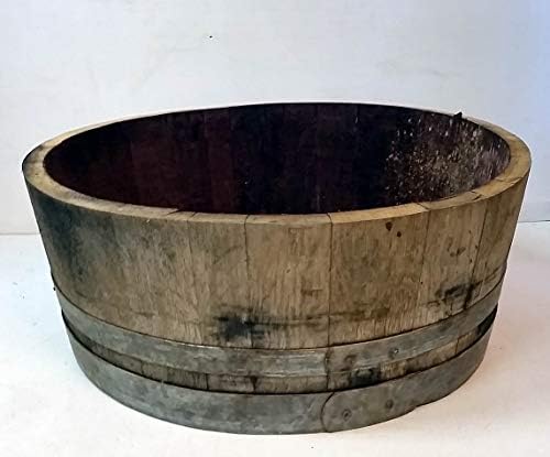 MGP Brown Oak Whisky Barrel Planter