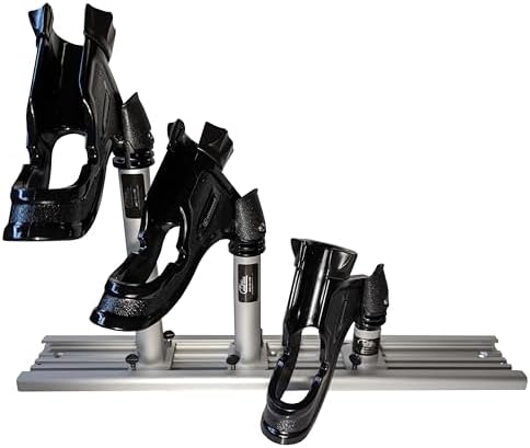 Pro-Series Cradle Rod Holder with Riser, Satin