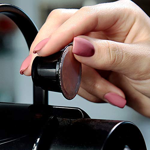 Caffè Borbone Miscela Nera Espresso Pods Compatible with Nespresso Original Machines, Dark Roast Black Blend, 100 Count Espresso Coffee Pods