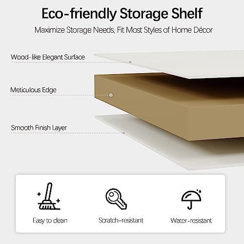 Bevfint 70-Inch Tall White Bookcase, 5 Tiers Shelves Open Storage Bookshelf | 33 In Wide Anti Tipping Indoor Furniture