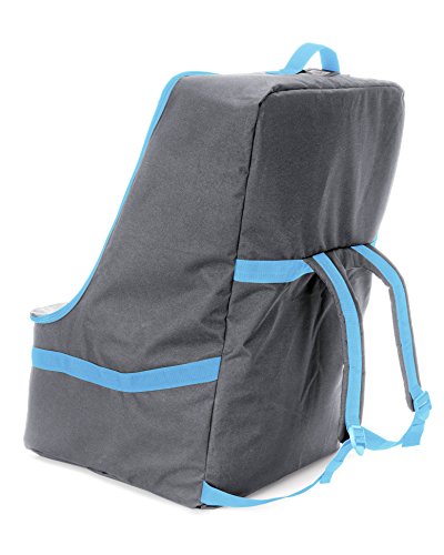 Car Seat Travel Bag — Adjustable, Padded Backpack for Car Seats — Car Seat Travel Tote - Compatible with Most Name Brand Car Seats