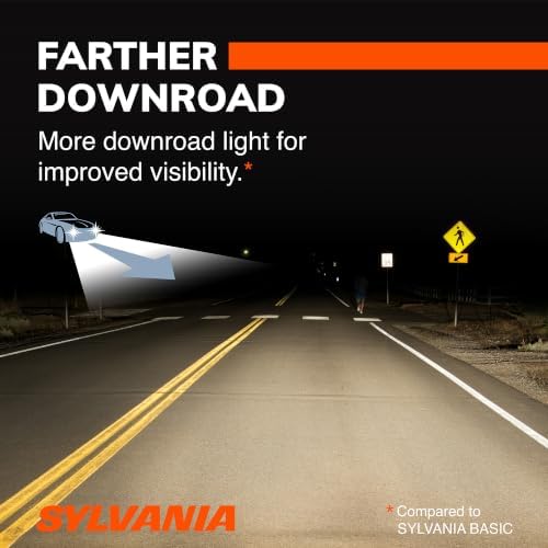 SYLVANIA - H11B SilverStar - High Performance Halogen Headlight Bulb, High Beam, Low Beam and Fog Replacement Bulb