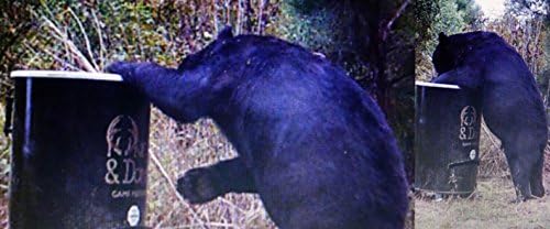 One and Done PRO Game Feeder - Built to Last - Loads 122lbs or 250 lbs (55 Gallon Bear Proof Classic Game Feeder) No Assemble Required