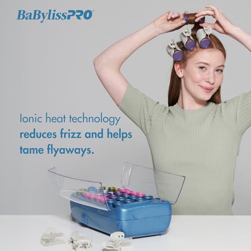 BabylissPRO Nano Titanium Professional Hot Rollers For All Hair Lengths