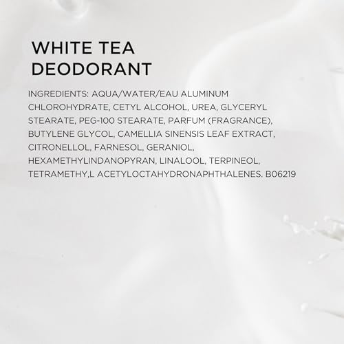 Elizabeth Arden White Tea, Women's Cream Deodorant, 1.5 Oz, Pack of 1