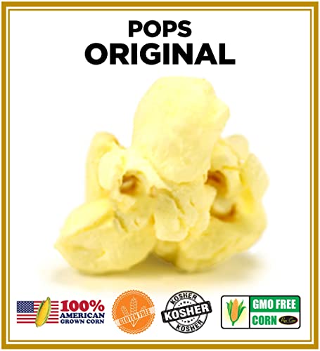 Fresh Gourmet Popcorn Bulk Bag – 5.6 lbs (90 oz / 300 Cups) Movie Theater Style Butter Flavor, XL Party & Event Popcorn for Buffets, Bars
