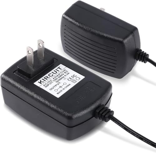 12V AC/DC Adapter Compatible with Arcade1Up Model 7427 Pac-Man Counter-Cade Pacman Countercade 2 Games in 1 8″ Color LCD Screen Game Machine