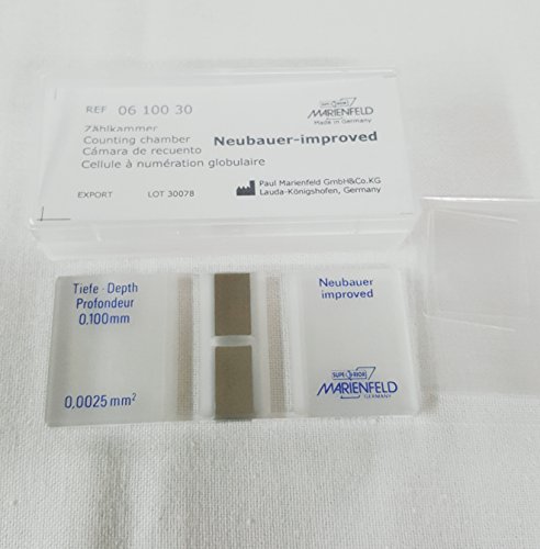 Neubauer-Improved Bright line Hemacytometer by Marien Feld Germany