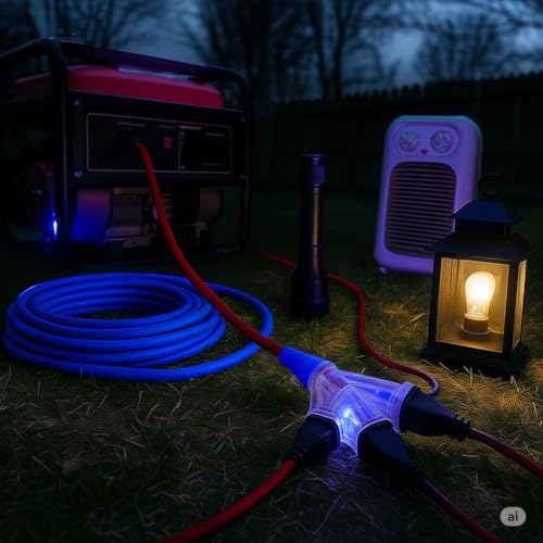 12/3 10 ft Extension Cord 3 Prong Grounded Plug 12 Gauge Extension Cord 10 ft Lighted Indoor Outdoor SJTW Heavy Duty 12 Gauge 10 feet Extension