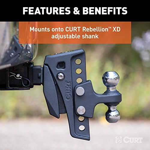 Replacement Rebellion XD Dual Ball, 2" & 2-5/16", Up to 15K