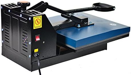 Fancierstudio Digital Heat Press 15 x 15 Sublimation Rhinestone Heat T-Shirt Machine15x15 B/BLK