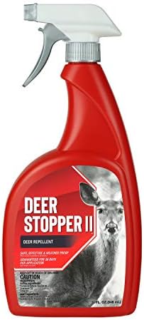 Deer Stopper II - Moose, Elk & Deer Repellent Spray for Gardens