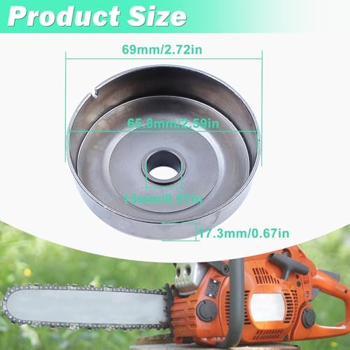 Adefol 325 7T Sprocket Clutch Drum Oil Pump Kit for Stihl MS251 MS231 MS231C MS251C Chainsaw