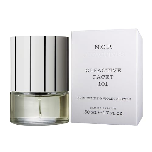 NCP 101 Clementine and Violet Flower Long Lasting Perfume for Men and Women - Travel Perfume - Vibrant Citrus and Violet Fragrance - 1.7 oz