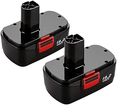 2 Packs 3.6Ah C3 Battery Replacement for Craftsman 19.2V Battery DieHard C3 | Compatible with Craftsman 19.2 Volt Battery 315.115410 315.11485 130279005 1323903 120235021 11375 Cordless Drills