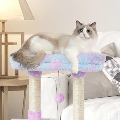 Cute Cat Tree Kitten Cat Tower Condo Cat Furniture Sisal Scratching Posts G