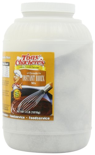 Tony Chachere's Instant Roux Mix | Start The Perfect Gumbo In A Fraction Of The Time (4 Pound)