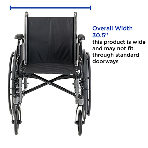 Invacare Tracer SX5 Wheelchair for Adults | Everyday Folding | 22 Inch Seat | Desk Arms