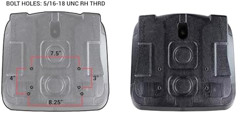 E-VG11696 Seat for John Deere XUV, E, TURF, TE TURF ELECTRIC, TH TURF GATOR, TH 6X4 DIESEL, TX 4X2, F735, F725