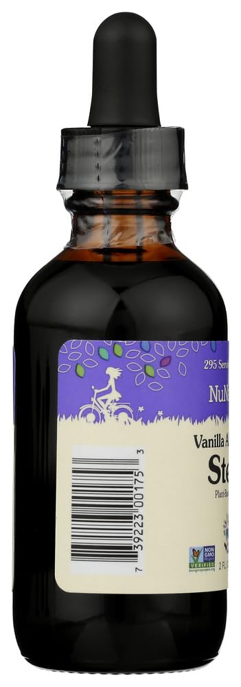 NuNaturals Liquid Stevia Sweetener, Unflavored Alcohol-Free, 2oz