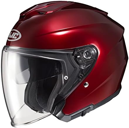 HJC i30 Solid Natural Motorcycle Helmet, DOT Approved (Semi Flat Black, X-Small)