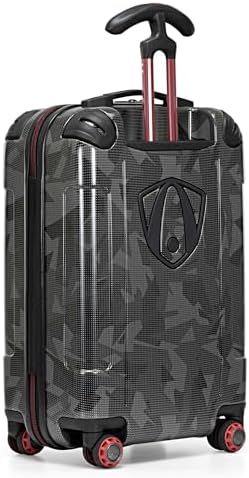 Traveler's Choice Maxporter II Polycarbonate Hardside Trunk with Spinner Wheels, Navy, 31-Inch Large Trunk