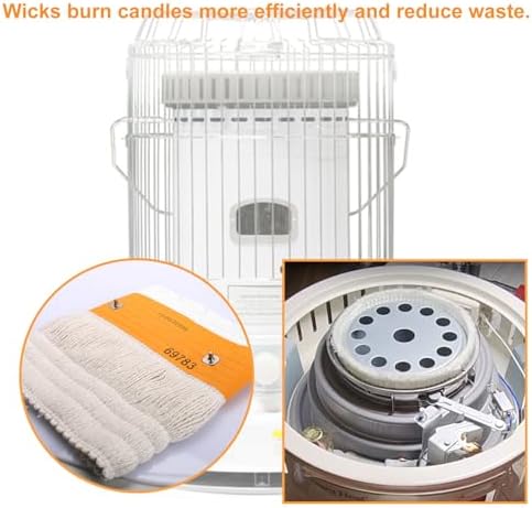 32225 Kerosene Heater Wick Replacement Indoor Heater Wicks | Fits for Kero World KW-24 (A-H), Dyna-Glo RMC-95C, DURAHEAT DH2300