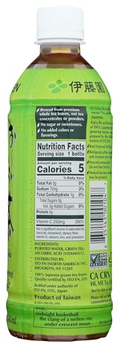 Ito En, Tea Green Japanese Oi Ocha Unsweetened, 16.9 Fl Oz
