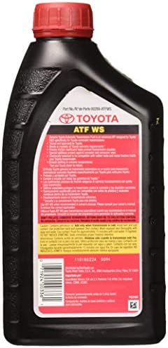 Toyota 00289-ATFWS Automatic Transmission Fluid, 192 Ounces, 6 Pack