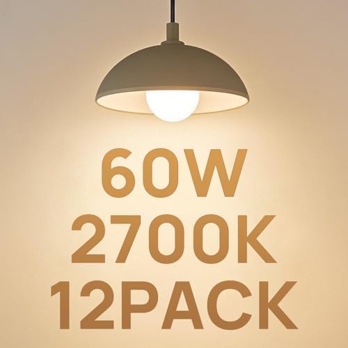 Linkind A19 LED Light Bulbs, 100 Watt Equivalent, 2700K Soft White 6 Packs