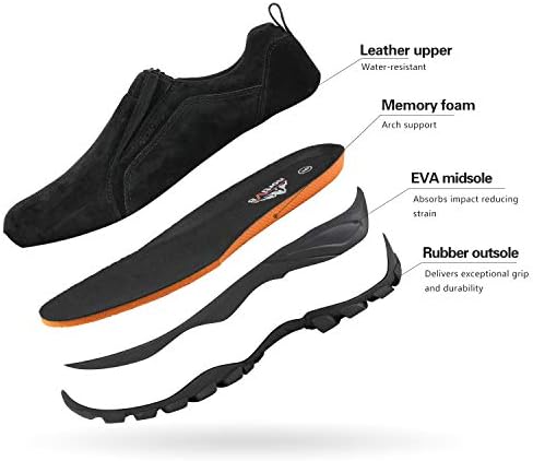 NORTIV 8 Men's Slip On Loafer Walking Shoes
