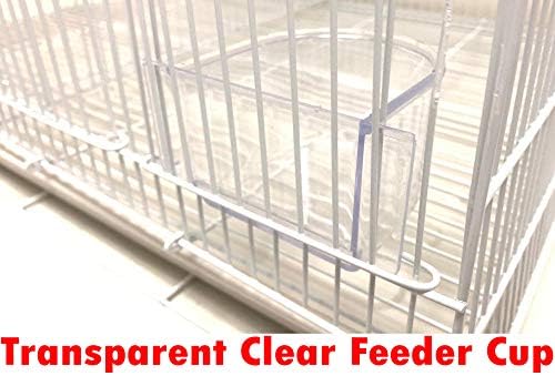 Divider Breeding Cage Aviary Bird Finch Parakeet Finch Flight Cage 24" x 16" x 16"