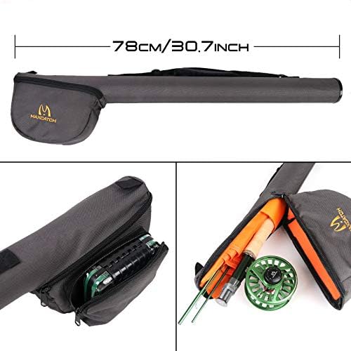M MAXIMUMCATCH Maxcatch Premier Fly Fishing Rod and Reel Combo Complete 9' Fishing Outfit
