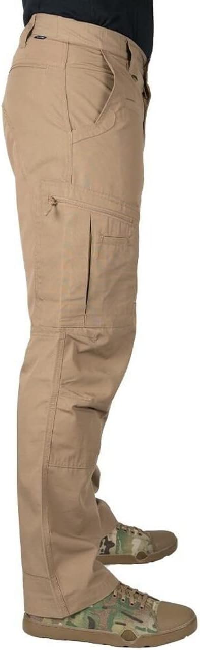 LA Police Gear LAPG Men's Atlas Stretch Tactical Cargo Pants | Durable & Lightweight Ripstop Outdoor Hiking Work Pants for Men