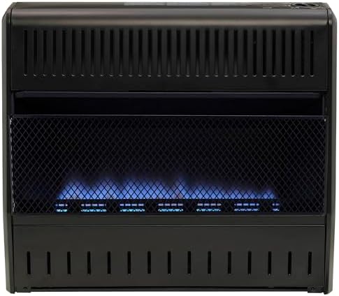 ProCom Dual Fuel Ventless Blue Flame Garage Heater - 30,000 BTU, T-Stat Control - Model# MNSD300TGA