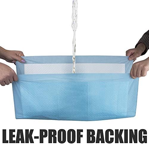 BV Puppy Pads Leak-Proof 100 Count 22"x 22" - Absorbent Pee Pads for Dogs with 6-Layer Design, Rapid Dry Sheet & Built-in Attractant - Dog Pad with Odor Control, Perfect for Puppies & Senior Dogs