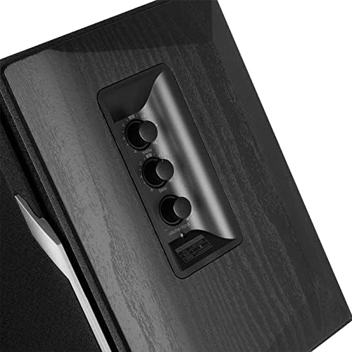 Edifier R1380DB Active Bluetooth Bookshelf Speakers - Optical/Coaxial Input - 2.0 Wireless Studio Monitor Speaker - 42W RMS (Black)