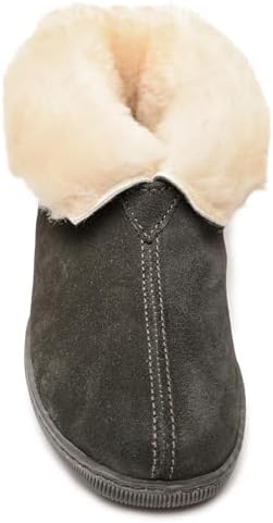 Minnetonka Men's Sheepskin Ankle Boots