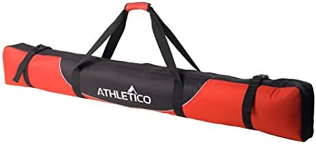 Athletico Mogul Padded Ski Bag - Fully Padded Single Ski Travel Bag