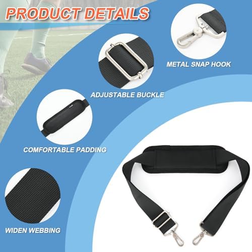 Cosmos Bag Strap Replacement Shoulder Strap - Crossbody Universal Shoulder Strap for Travel Bag Duffel Bag Briefcase Luggage Laptop Bag Messenger Bag