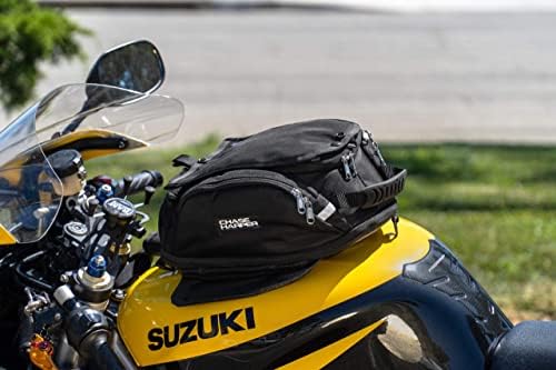 6X Magnetic Tank Bag - Water-Resistant, Tear-Resistant, Industrial Grade Ballistic Nylon with Anti-Scratch Rubberized Polymer Bottom, Super Strong Neodymium Magnets