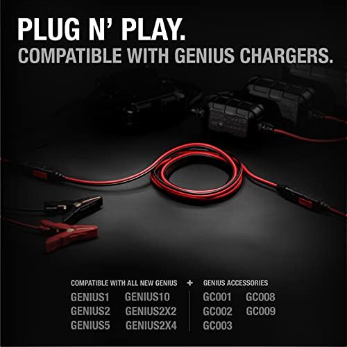NOCO GC004 X-Connect 10-Foot Extension Cable Accessory Genius Smart Battery Chargers