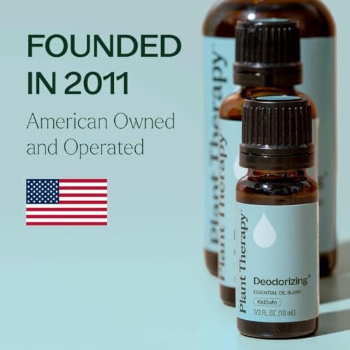 Plant Therapy Deodorizing Essential Oil Blend 10 mL Ideal for Cleaning | Pure Essential Oils, Undiluted, Ideal for Household Cleaning & Deodorizing