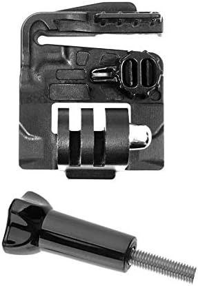 Team Wendy Helmet Shroud Camera Adapter – Mounts GoPro & Garmin Action Cameras | Tool‑Free Install, Built‑in Swivel Lock