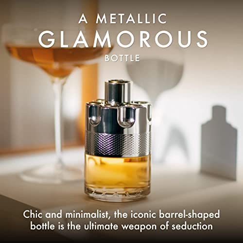 Azzaro Wanted Eau de Toilette - Vibrant & Irresistible Mens Cologne - Woody, Citrus & Spicy Fragrance - Cardamom, Lemon